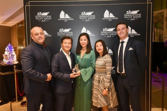 Azimut vince “Best Brand Presence in Asia” agli Asia Boating Awards