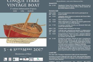 Torna Cinque Terre Vintage Boat
