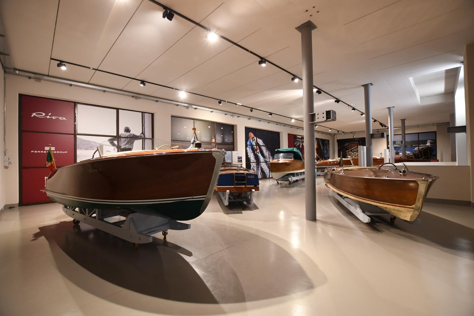 Riva in mostra permanente presso Lake Como International Museum of Vintage Boats