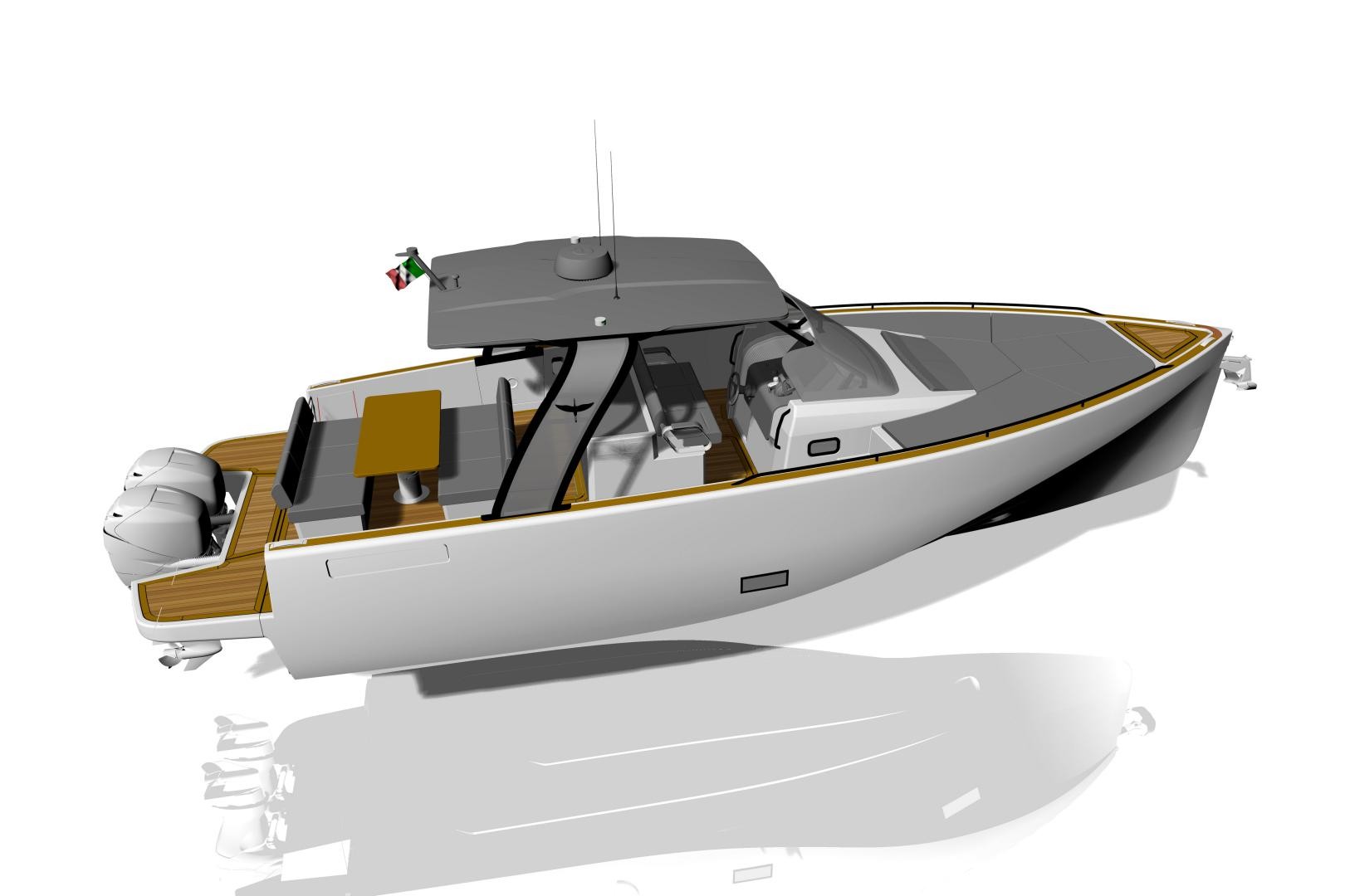 Il nuovo 38’ modifica ma non stravolge il concept Heron Yacht
