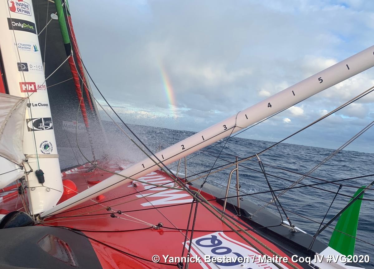 Vendée Globe: Less than 100 miles separates top three skippers