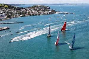 Volvo Ocean Race: Dongfeng vince la New Zealand Herald In Port Race