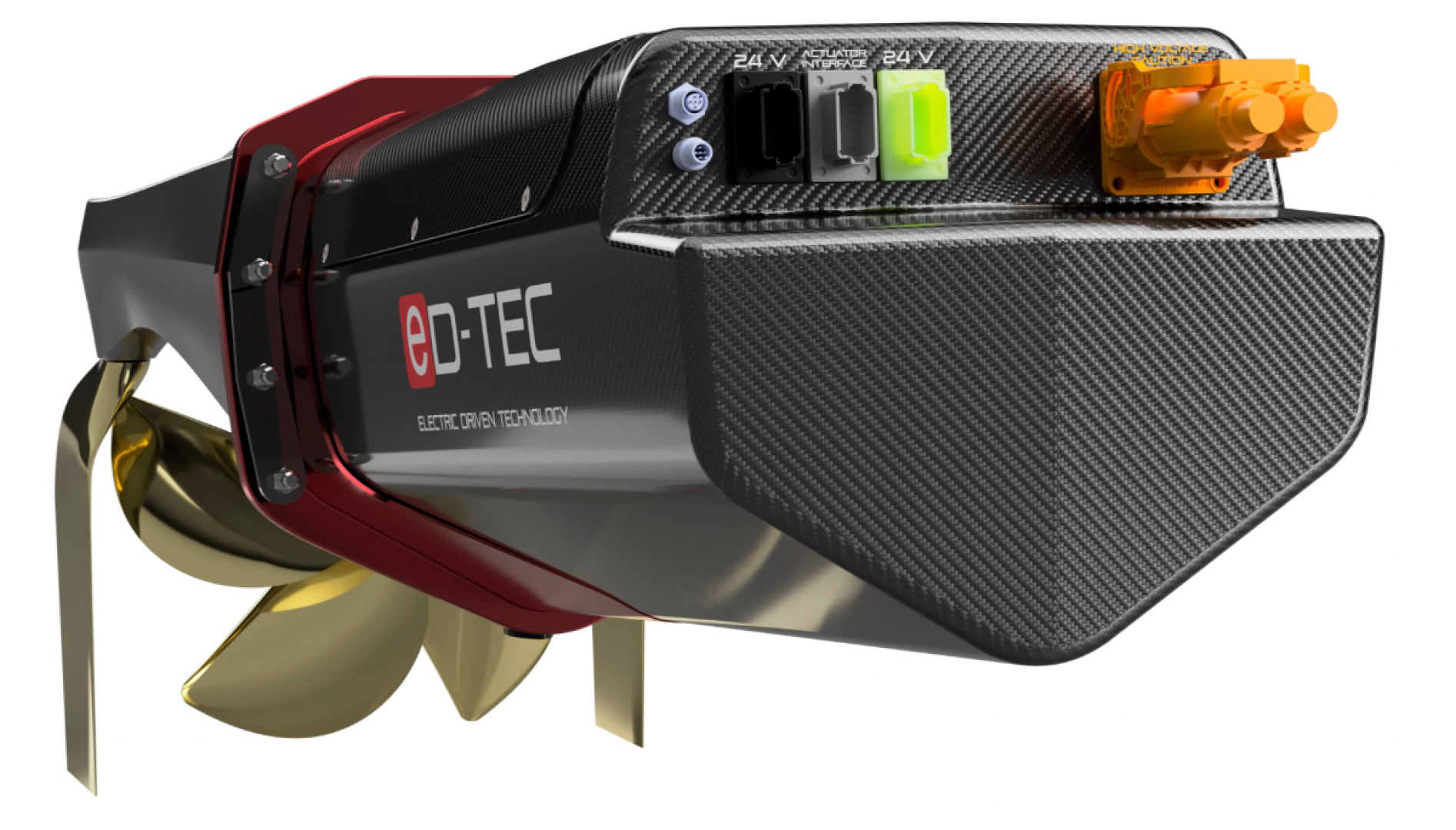 From software to sea: eD-TEC showcases
the technology behind its pioneering eD-QDrive scalable electric drive system during METS 2022