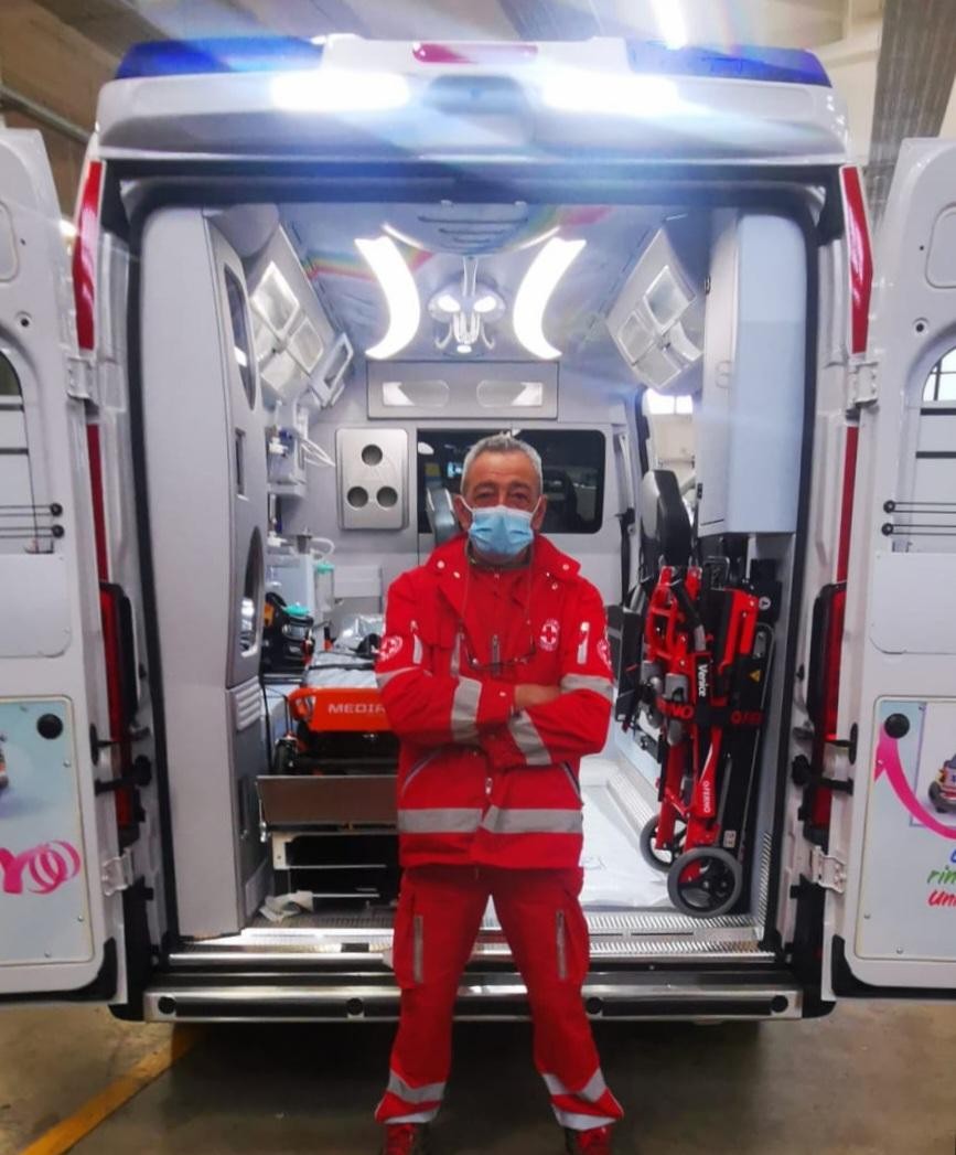 Il Natale porta alle Contrade Marittime la ambulanza pediatrica anticovid