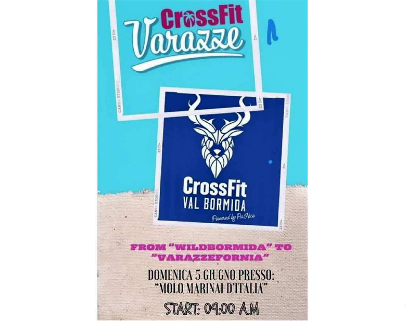 CrossFit Varazze 5.06.2022 Molo Marinai d'Italia