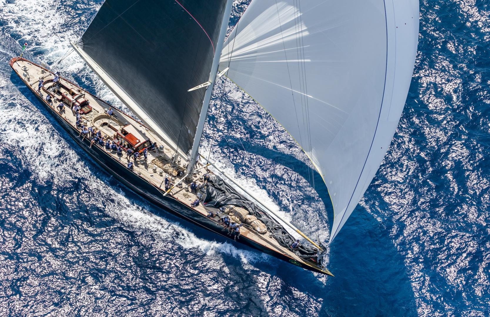 Velsheda prevails on Maxi Yacht Rolex Cup coastal course
