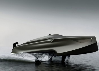 The Enata Group unveils sleek foiling yacht Vatoz