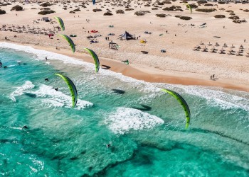 Fuerteventura will test the kitefoil elite before Paris 2024