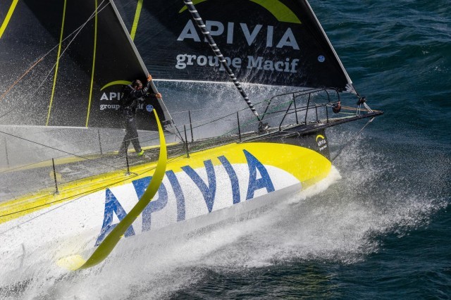 North Sails 3Di powered Charlie Dalinʼs Apivia to line honours in the last Vendée Globe