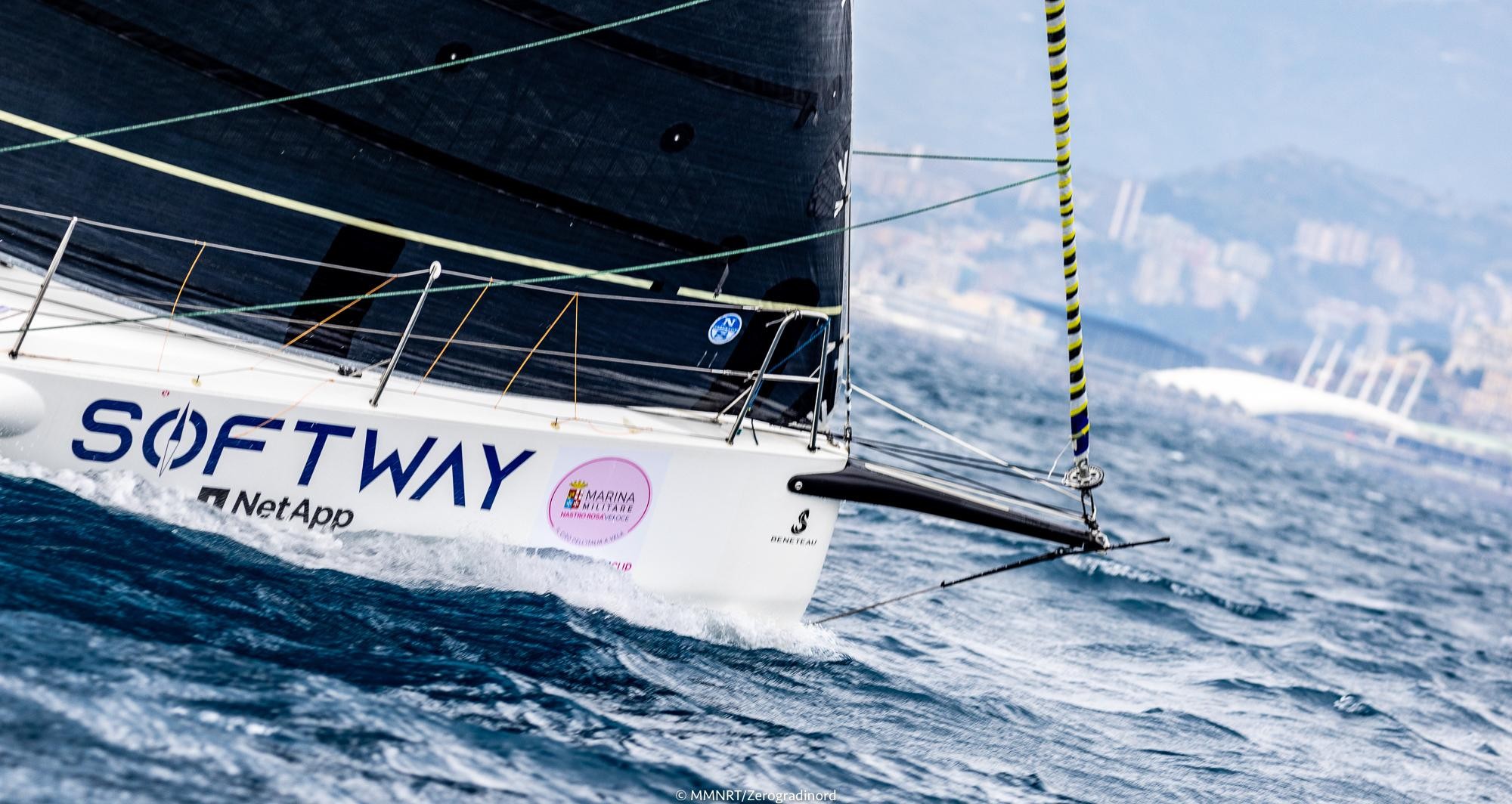 Nastro Rosa: Team Softway and Team Venezia Salone Nautico are in Genoa as second and third