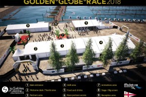 The Golden Globe Race Village was officially opened to the public today