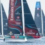 Emirates Team New Zealand lead the standings on race day 1 in Jeddah