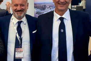 Alfredo Malcarne e Marino Masiero, rispettivamente presidente e vice presidente di Assonautica