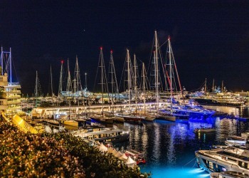 Baltic 142 Canova centerpiece of Monaco Yacht Show Exhibit
