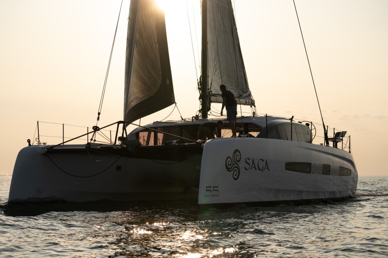 Outremer 55 equipped with Oscar system - © Photo polaRYSE