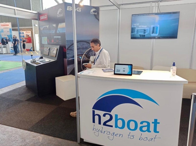 Navico con H2Boat all'Electric  Hybrid Marine Expo Europe