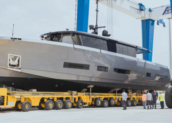Very cool custom 26-metre M/Y 0110 delivered to her owner