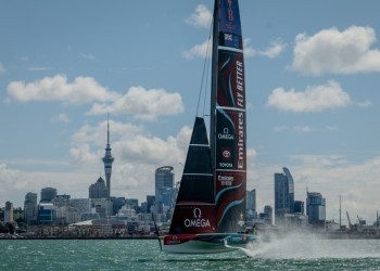 Emirates Team New Zealand hit the Hauraki Gulf again