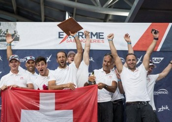 Alinghi krönt sich mit dem Sieg der Extreme Sailing Series 2018
