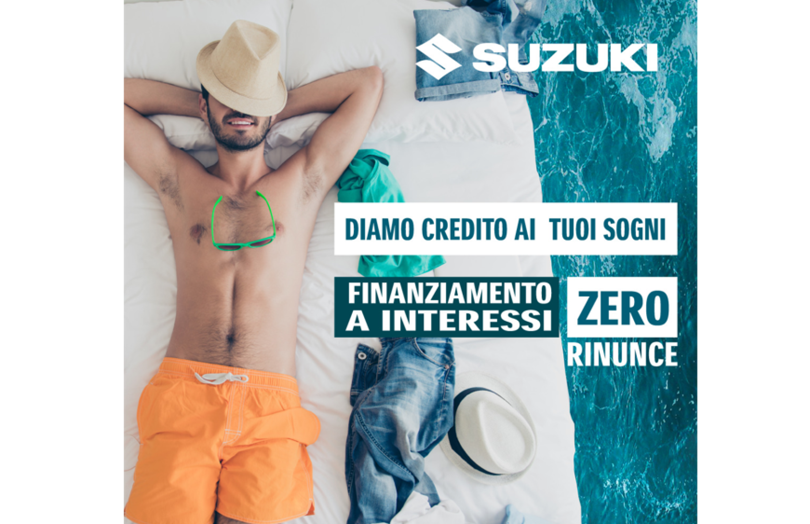 Suzuki dà credito ai sogni: Zero rinunce e Zero Interessi  per il tuo fuoribordo