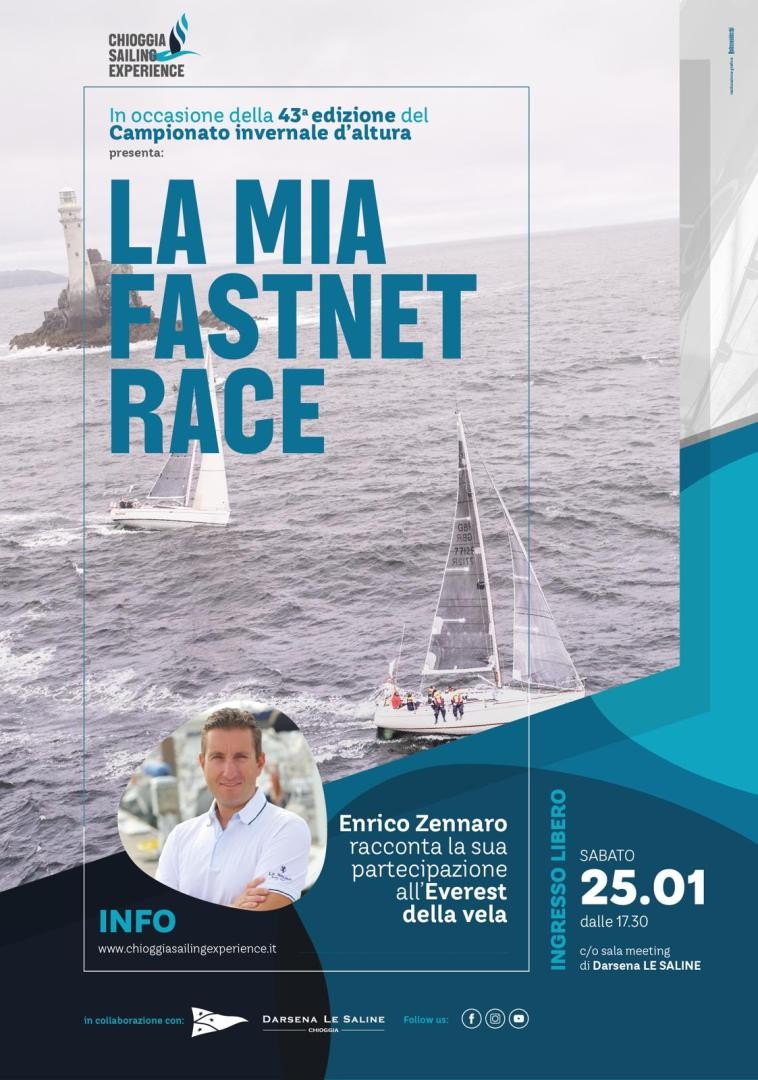 'La mia Fastnet Race' Enrico Zennaro racconta la sua partecipazione all'Everest della vela