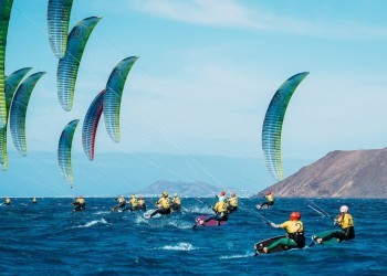 Epic start of the Fuerteventura KiteFoil International Open Cup