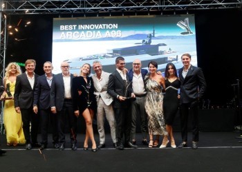 Arcadia Yachts wins the World Yachts Trophy with the new A96
