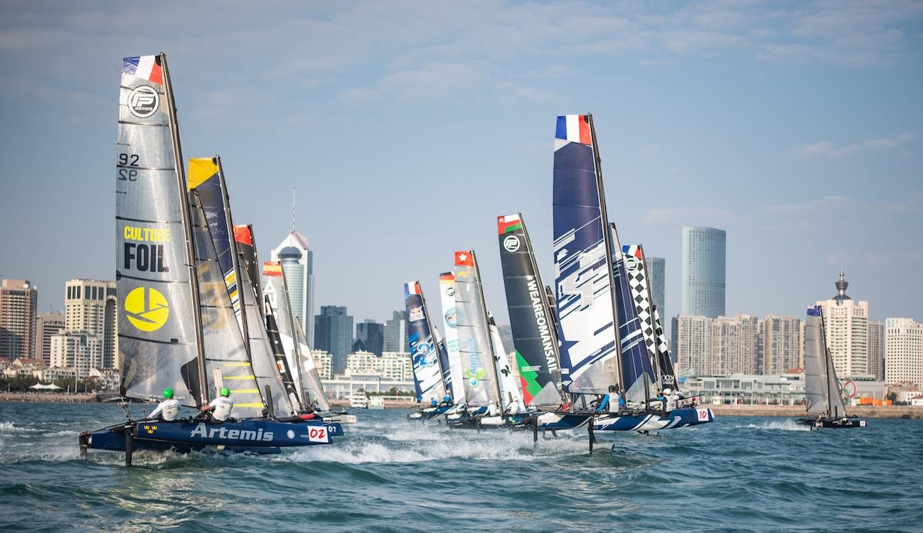 French fight back on penultimate day of Qingdao Mazarin Cup powered by Extreme Sailing Series™