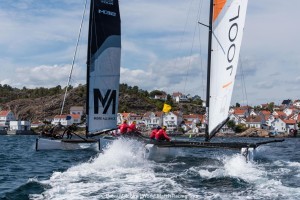 World Champions slog it out in big wind Match Cup Norway final