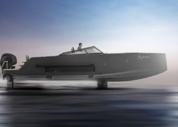 Iguana launches the First Electric Amphibious Boat: the Iguana Foiler