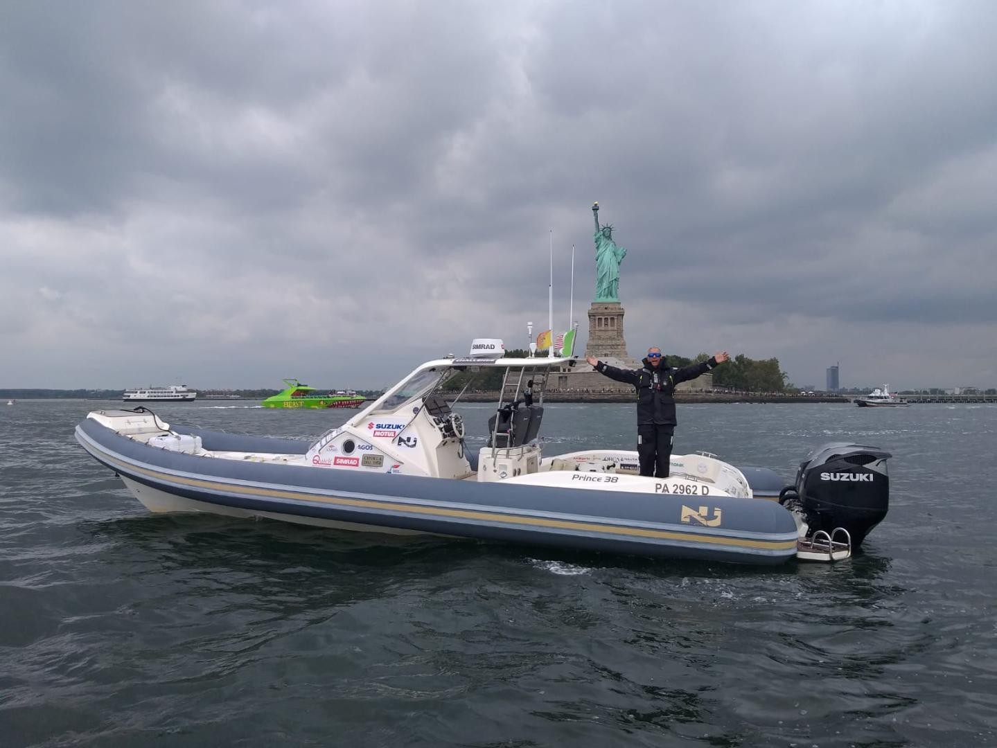 Suzuki powers world record RIB voyage from Palermo to New York