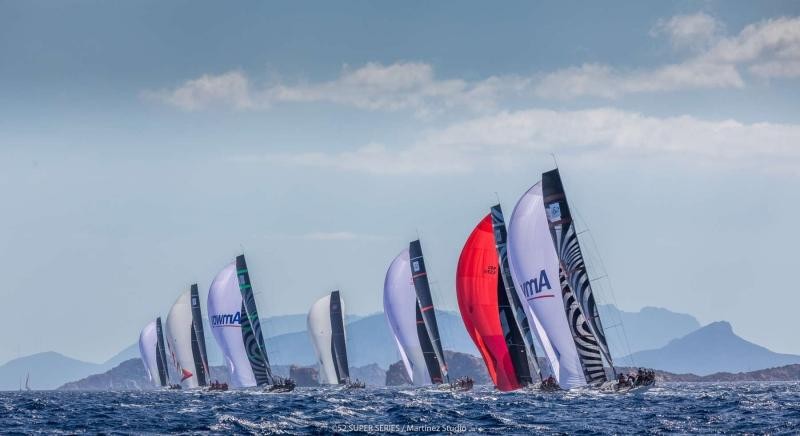 Spectacle on the water in penultimate day of Audi 52 Super Series Sailing Week