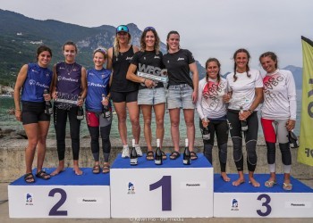 VNG Racing wins the first 69F Women Foiling Gold Cup in Gargnano