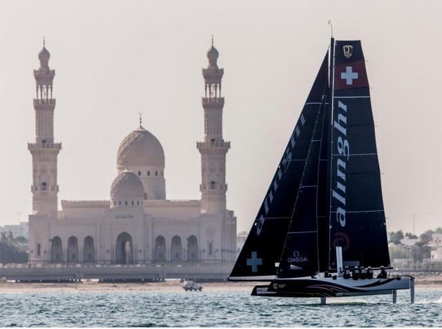 Back to Muscat, where the 2020 GC32 Oman Cup starts on 25 March. Photo: Sailing Energy / GC32 Racing Tour.