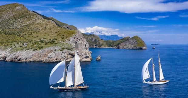 Capri Classica: Mega-schooner match race on the Bay of Naples