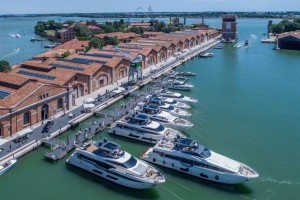 The 50th anniversary of Ferretti Yachts enchants Venice