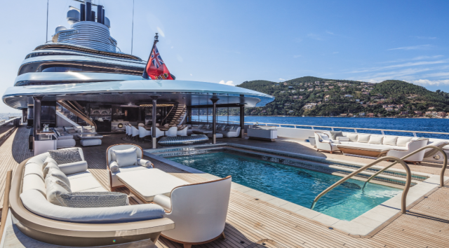 Oceanco: dive into the world of jaw-dropping superyacht swimming pools