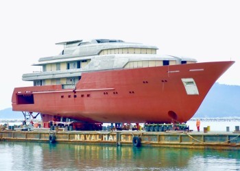 Antonini Navi delivers 56m hull and superstructure built for a 3rd party