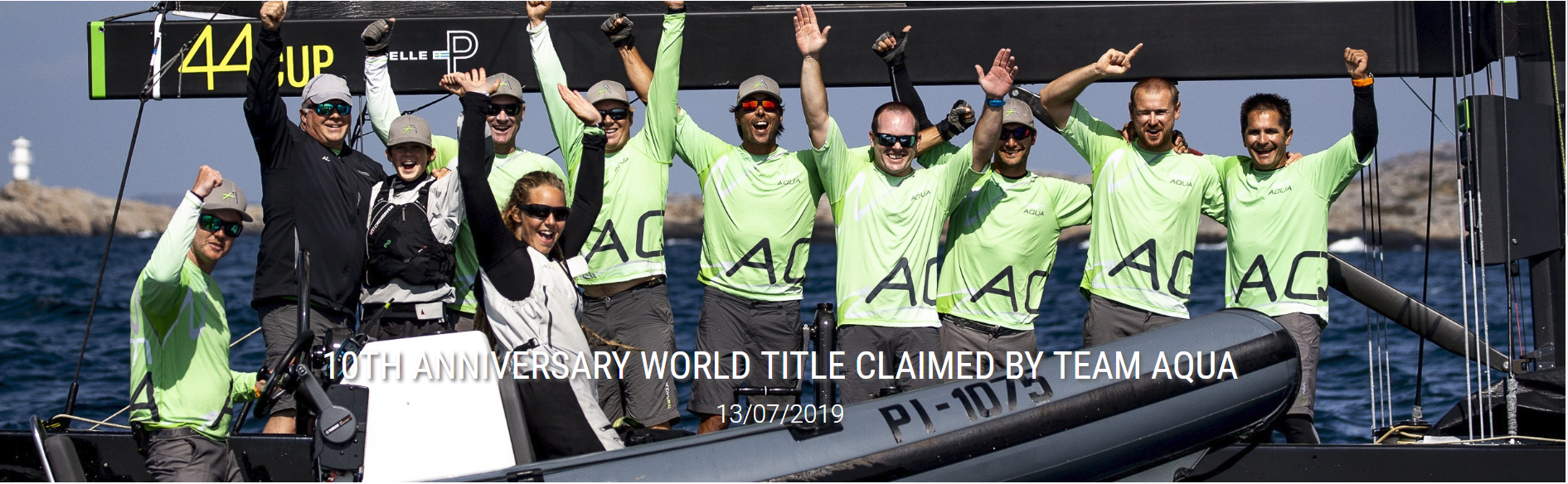 10th anniversary World title claimed by Team Aqua
