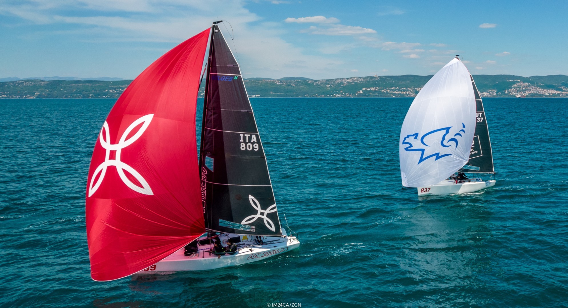 Melges 24 European Sailing Series,
Arkanoé by Montura subito protagonista a Trieste