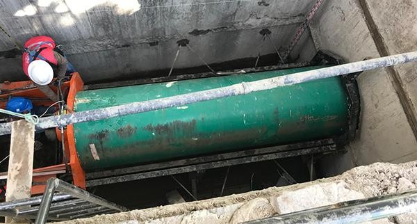 Zilper Trenchless installing and replacing water pipes using its trenchless technology in the greater Bogota, Colombia region