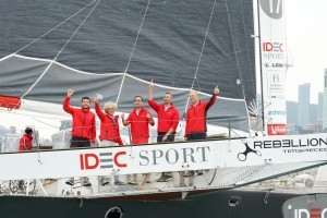 Photos from the start of the clipper route - © Photos Théodore Kaye / Aléa / IDEC SPORT