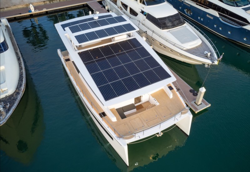 New version of solar electric catamaran Silent 60 launched