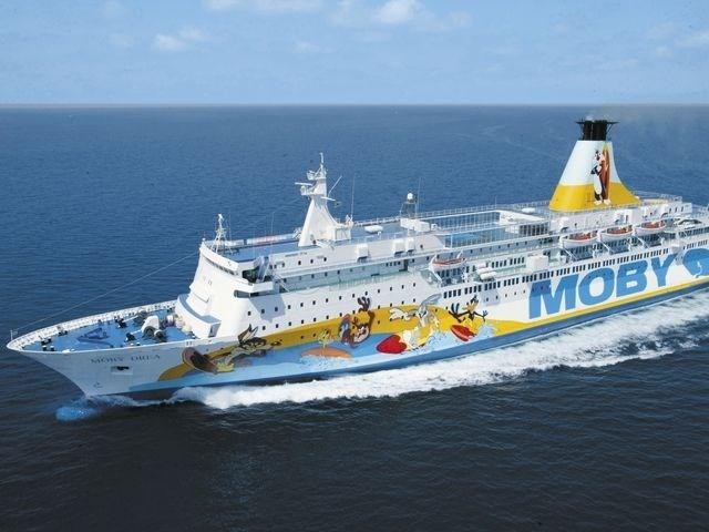 Una nave della flotta Moby