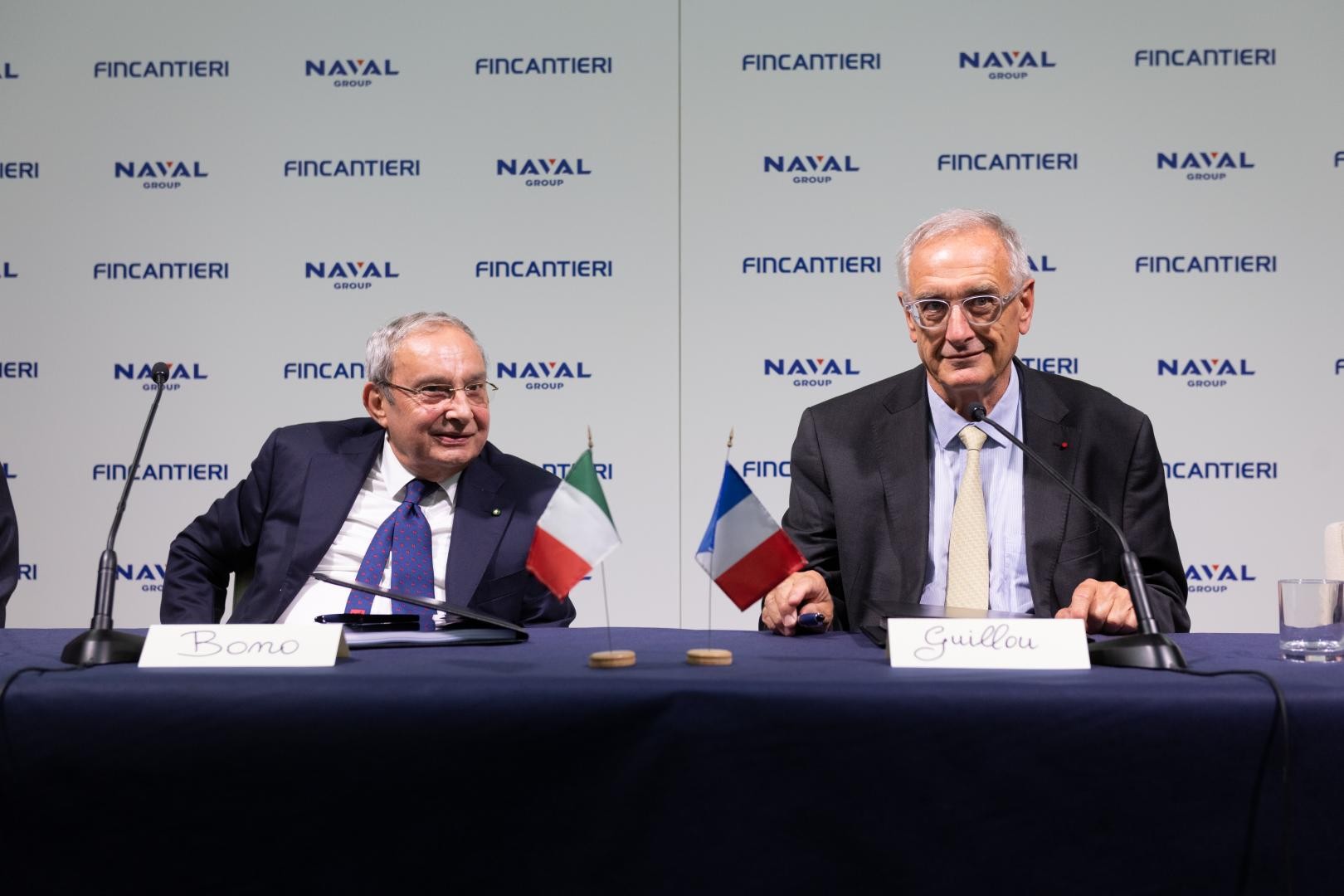 Naval Group and Fincantieri's press release