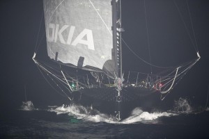 Alex Thomson is safe and uninjured but has reported damaged to his boat