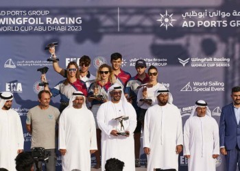 Wingfoil Racing: World’s best wingfoilers take to the skies in Abu Dhabi