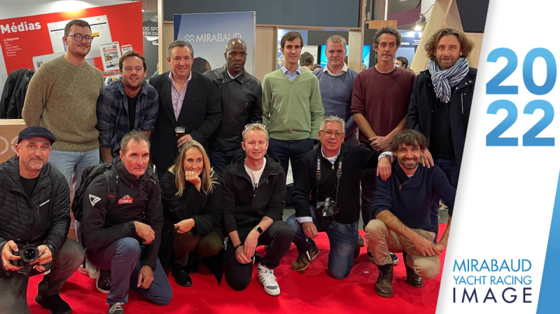 Some of the world's best yacht racing photographers attended the 2021 prize giving ceremony alongside Jérémie Beyou and Alan Roura