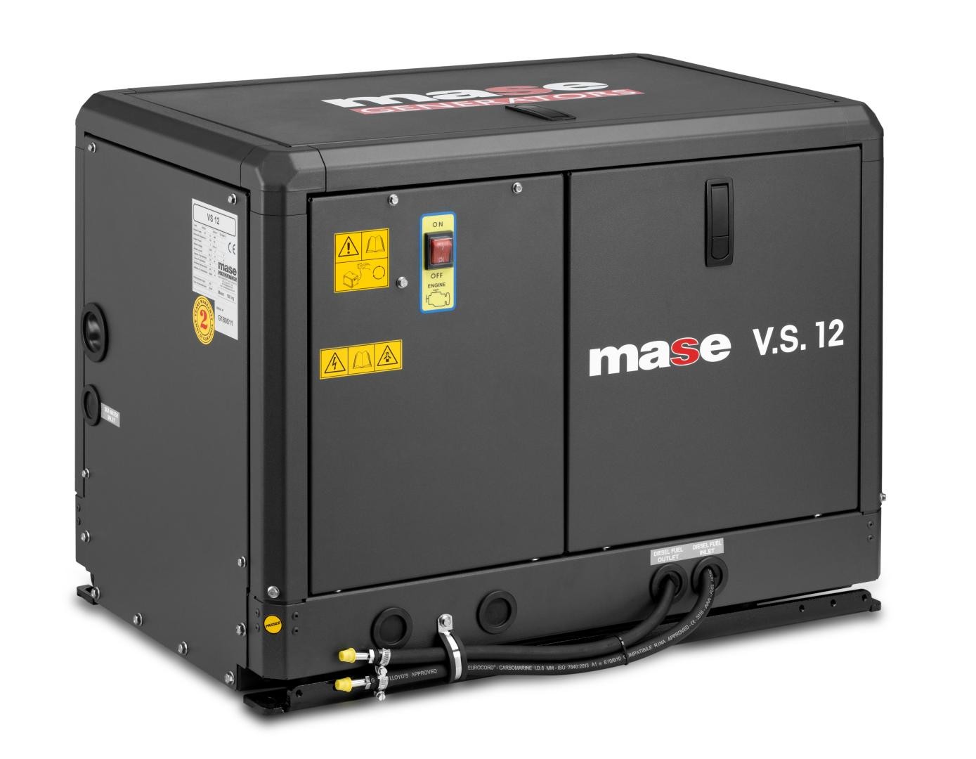 I nuovi generatori V12 di Mase Generators al VYR 2018