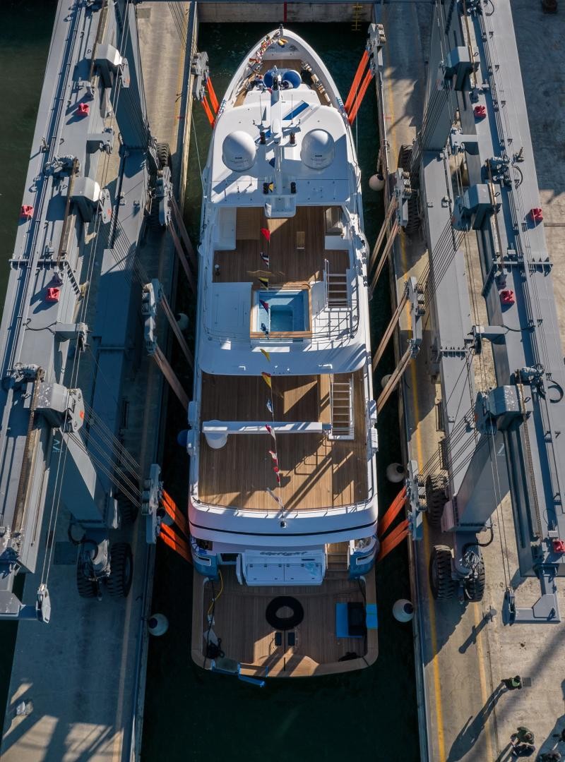 Cantiere delle Marche successfully launched Darwin 106 Uptight